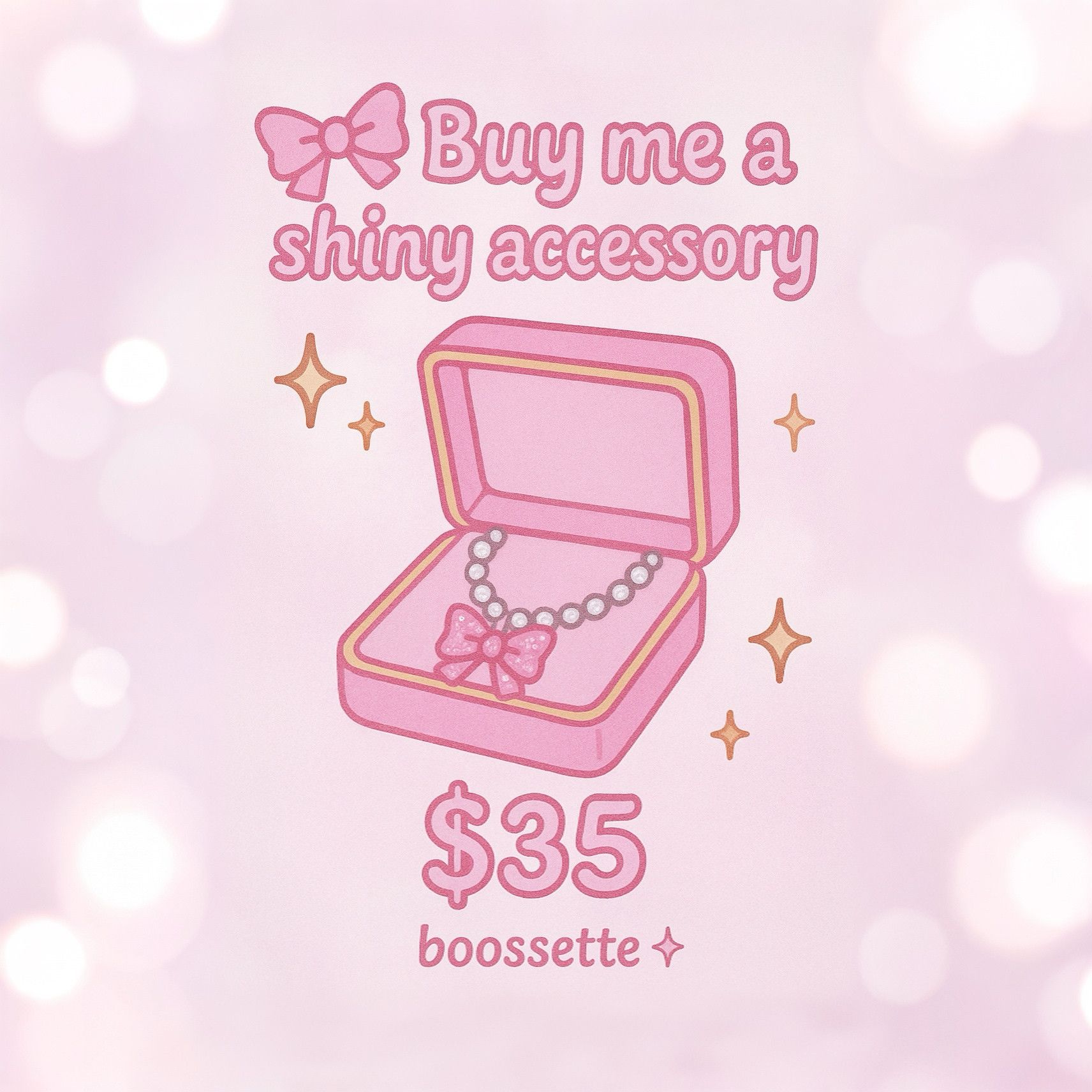 Buy me a shine accessory