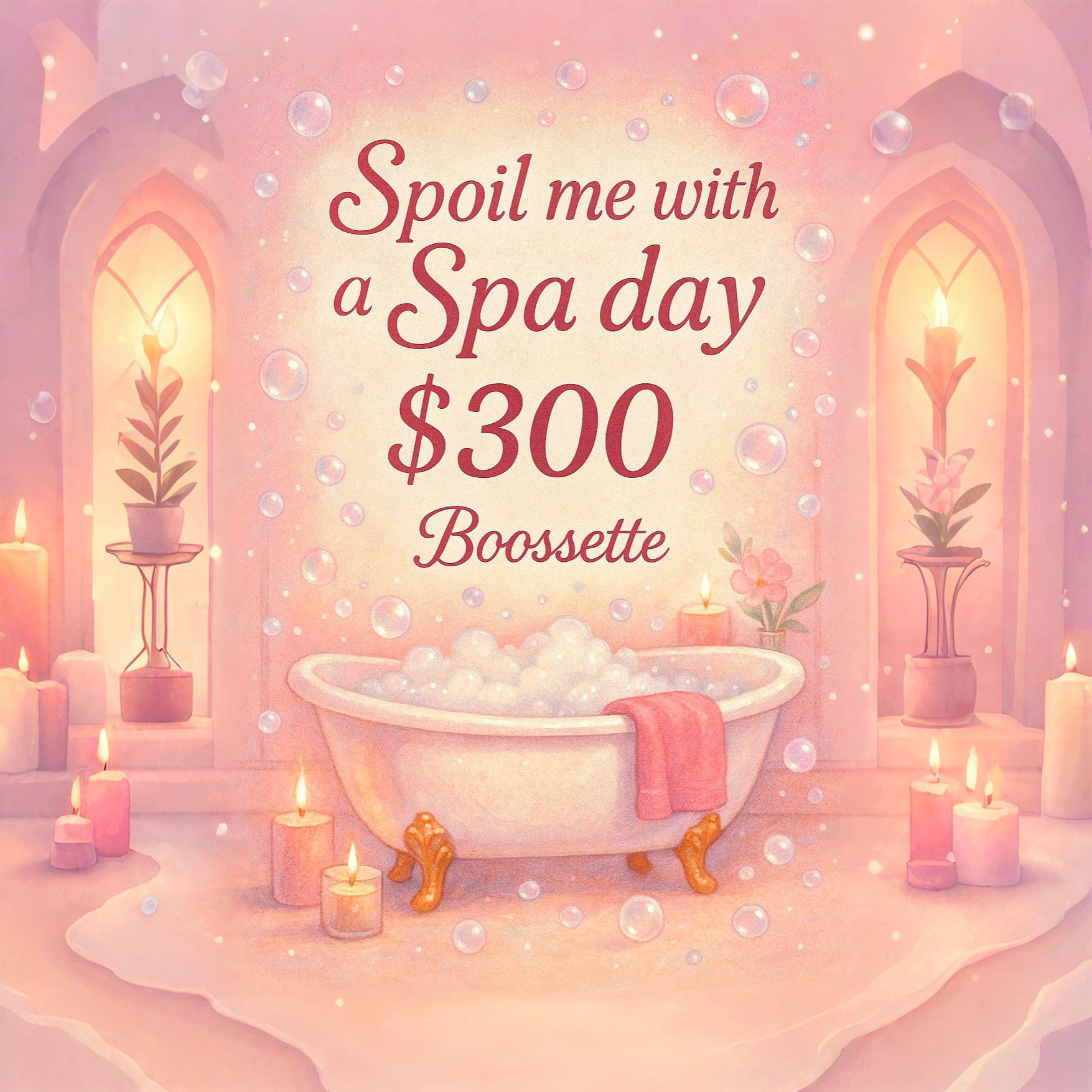 Spoil me with a spa day