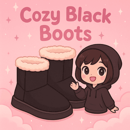 Cozy Black Boots