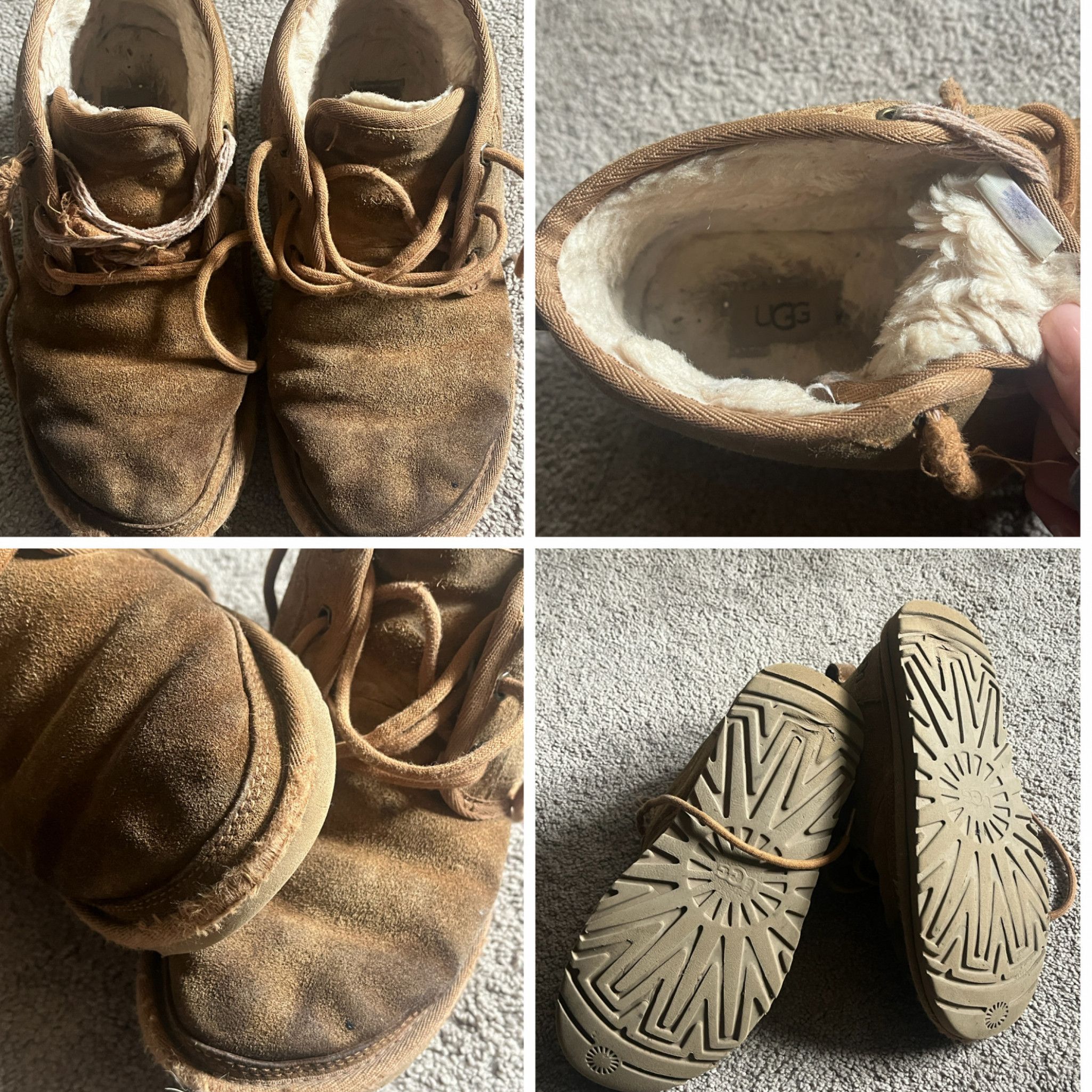 Well Worn Trashed UGG Boots