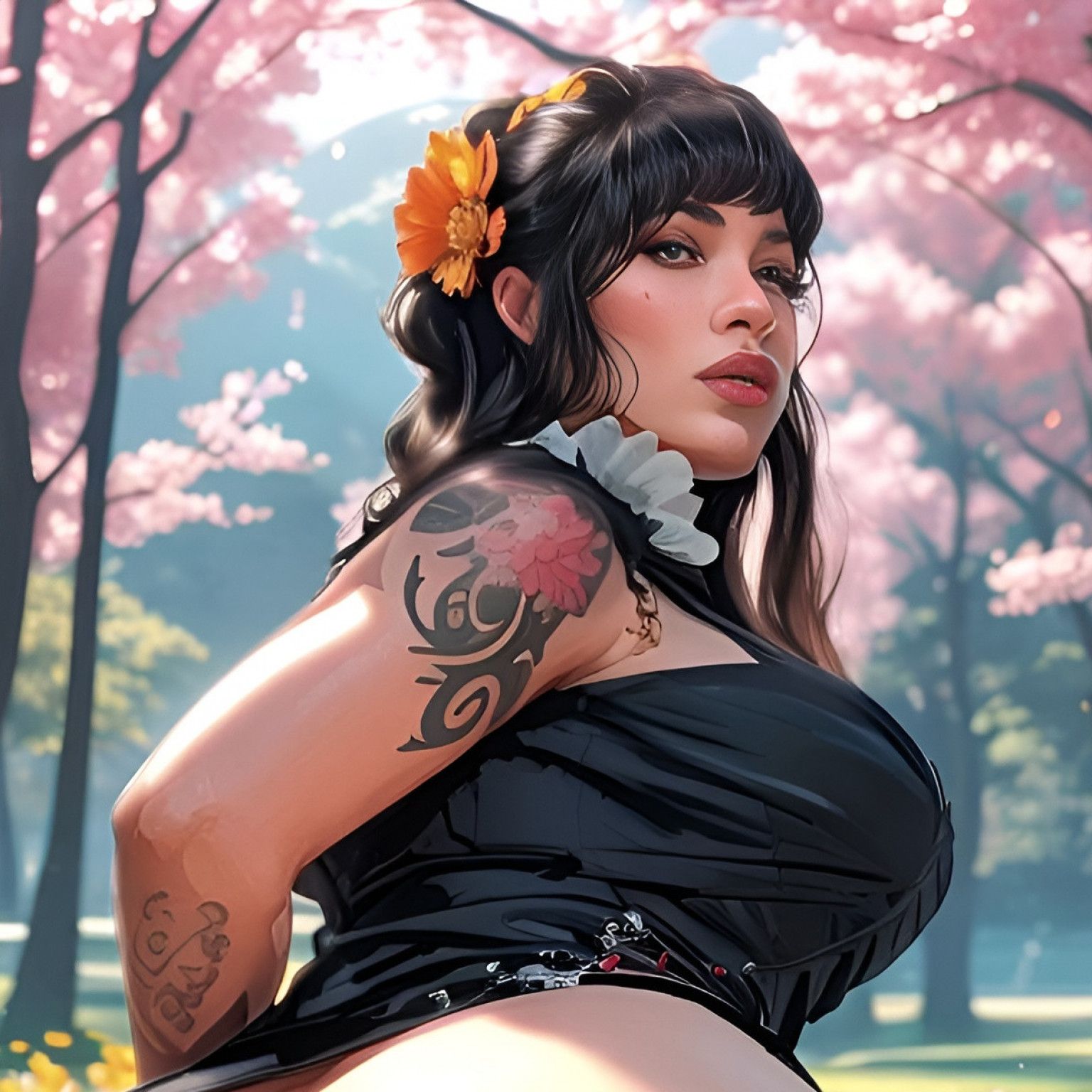 THICK BIG ASS AI BADDIES