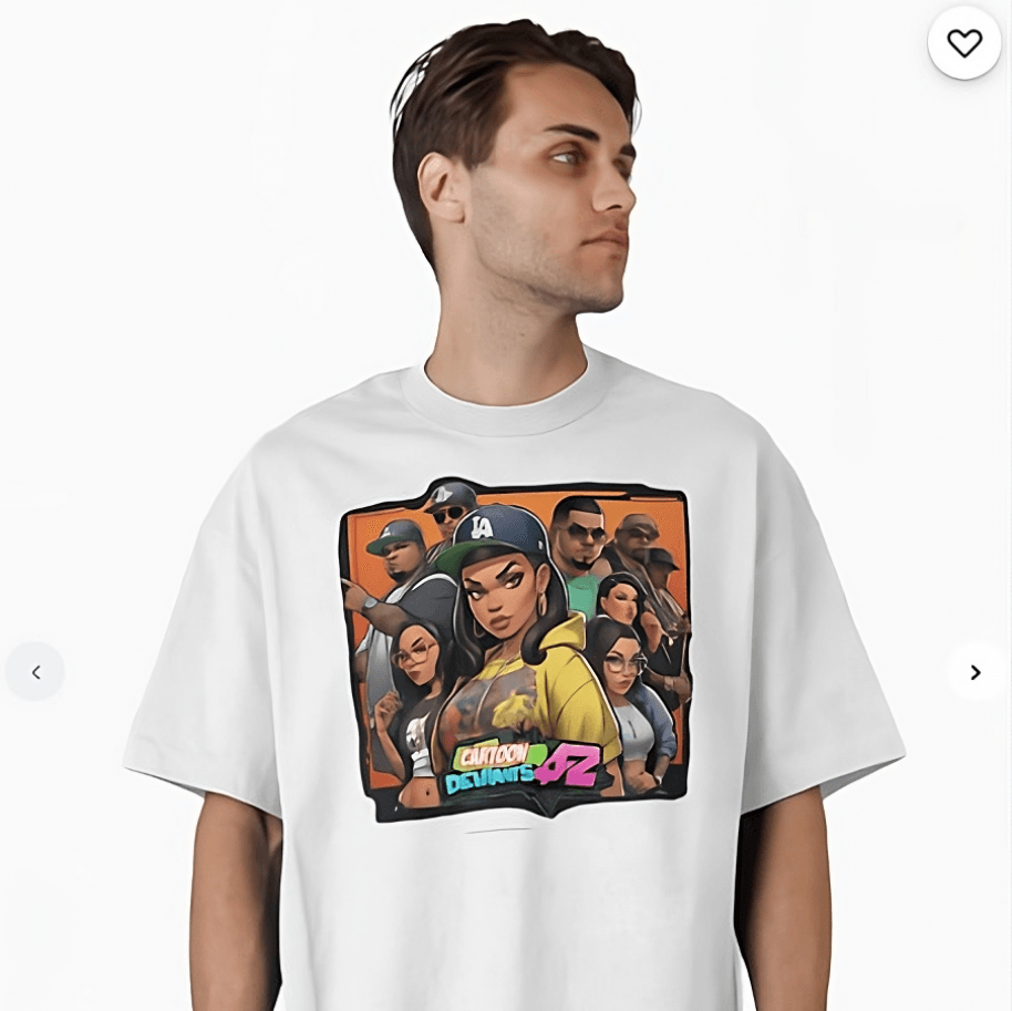 Backalleytoonz Cartoon Deviants Tshirt