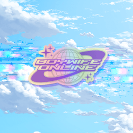 Holographic BoywifeOnline sticker