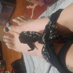 Tied barefeet