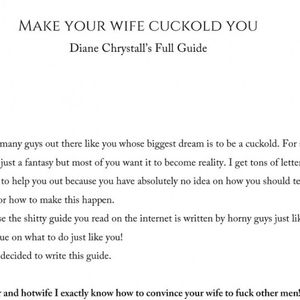 Make your wife Cuckold you PDF Guide