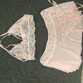 Light Pink 3 Piece Set