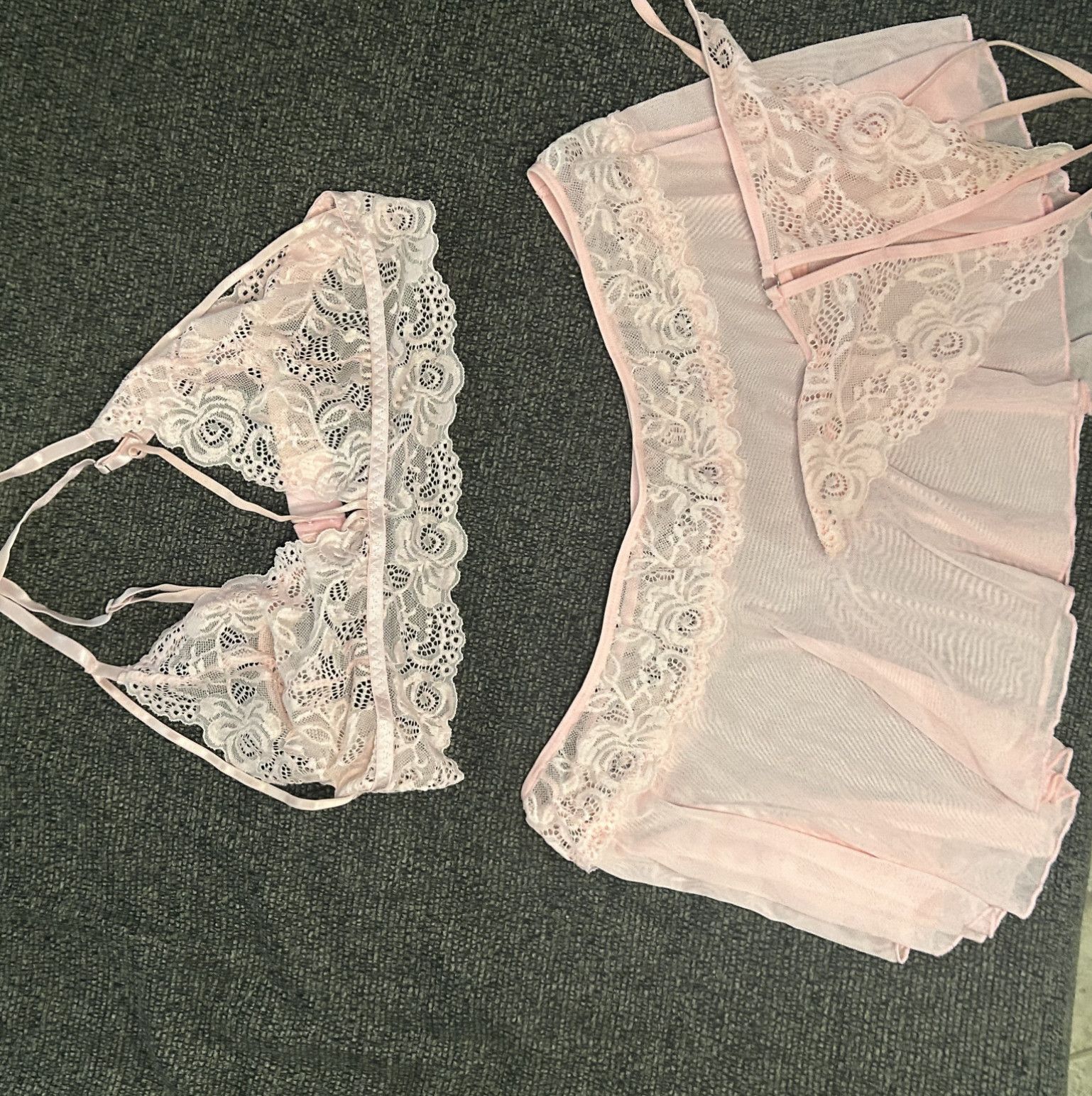Light Pink 3 Piece Set