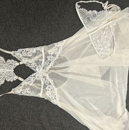 White Lingerie Dress