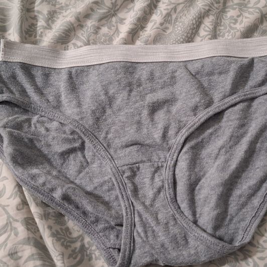Grey Bikini Panties
