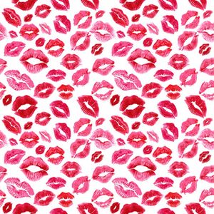LIpstick kisses