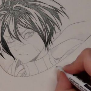 Your favorite anime or cartoon drawing