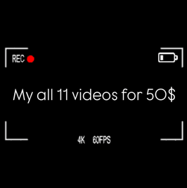 My all 11 videos