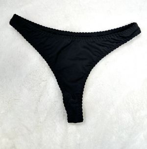 Black thong