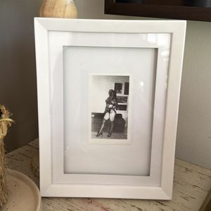 framed lingerie polaroid