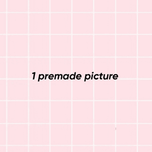 Premade nude or partial nude picture