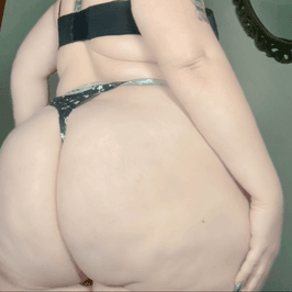 The whole galaxy between my ass cheeks THONG