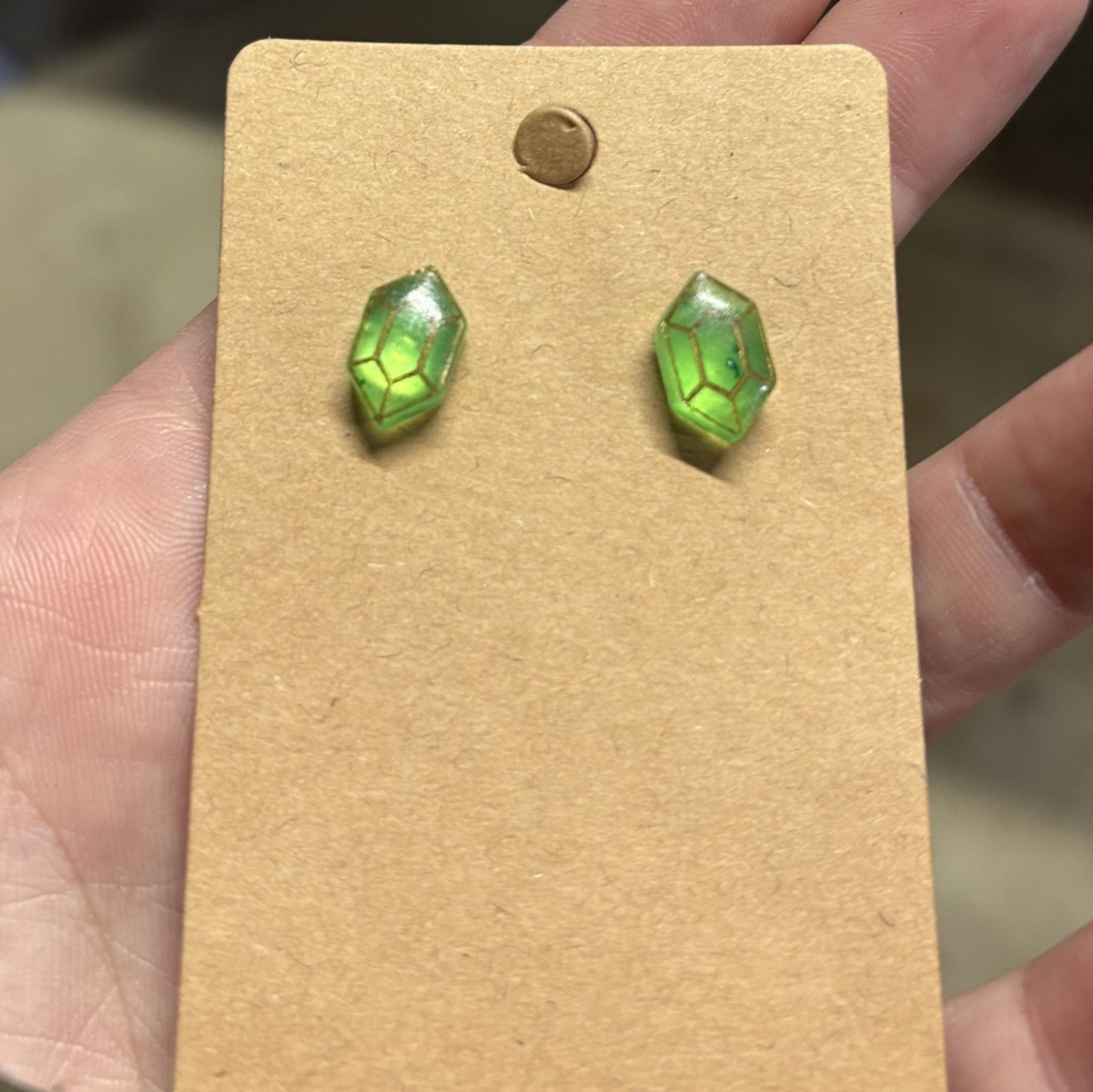 Handmade Rupee earrings