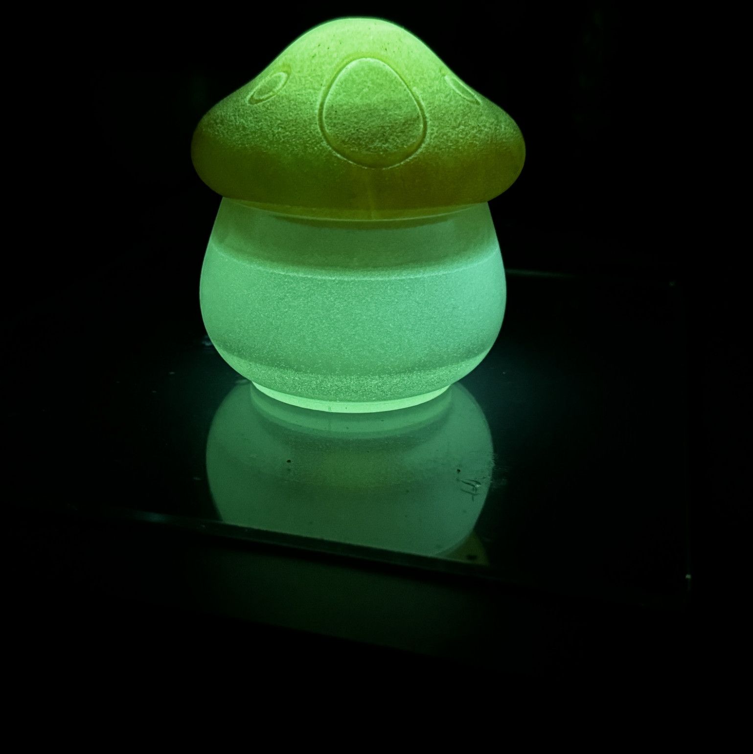 Handmade Mushroom Jar