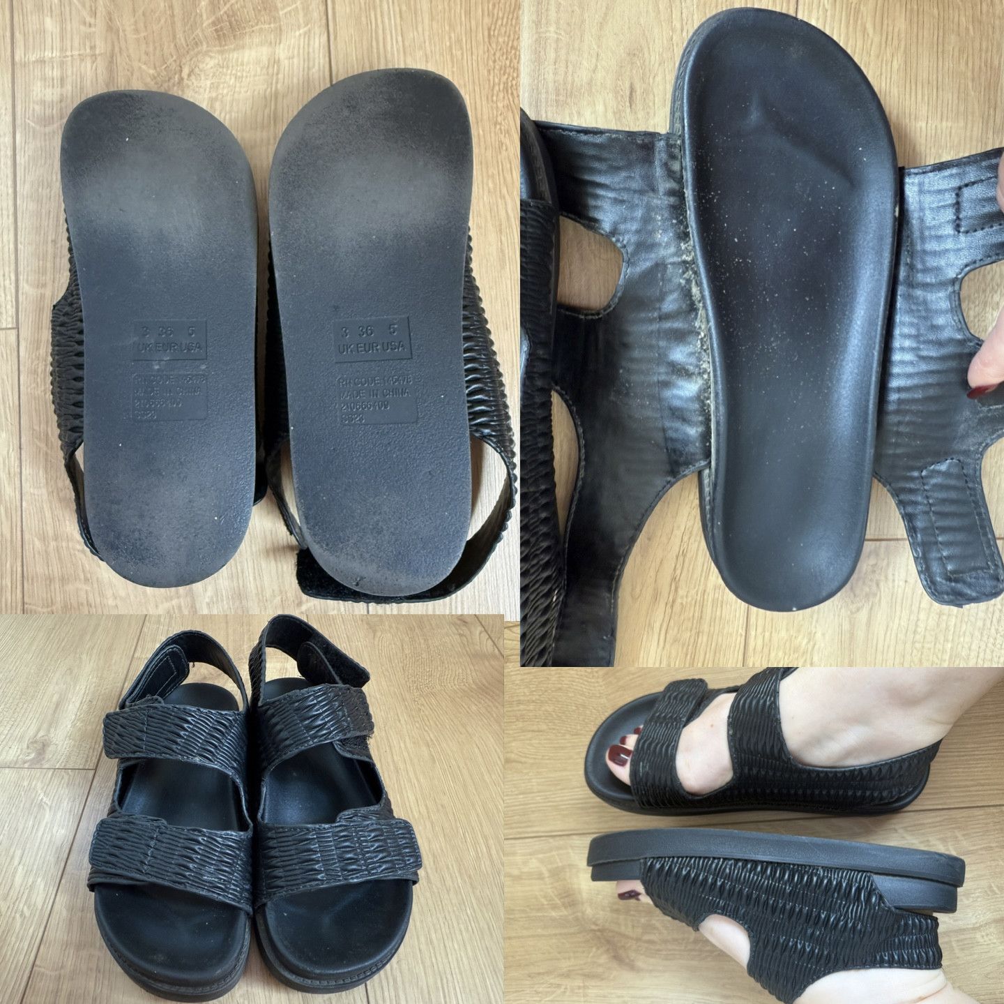 UGLY OLD SANDALS