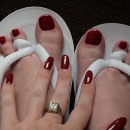 Gift: Manicure and Pedicure