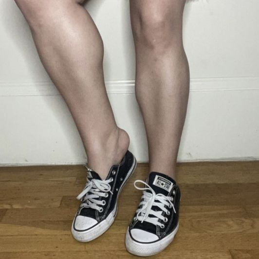 Worn Converse