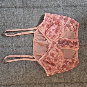 Crop top rose