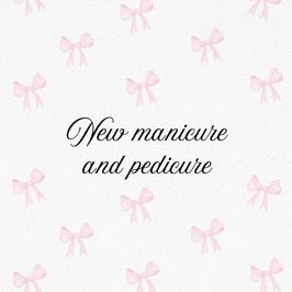 Gift Me New Manicure and Pedicure