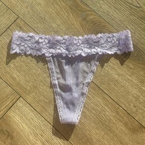 Purple thong