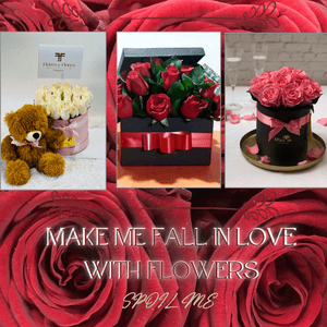 make me fall in love with flowers