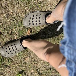 15 Raw Foot Fetish Shots  Dirty Crocs Edition