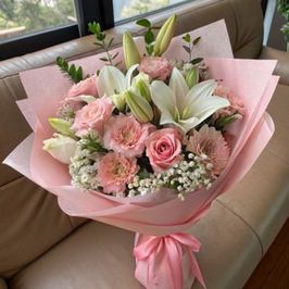 bouquet of flowers for me
