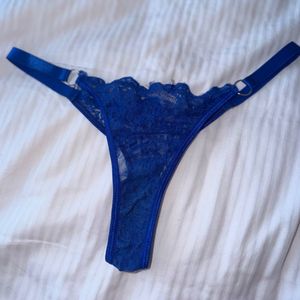 incredibly beautiful blue panties