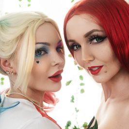 Harley Quinn And Poison Ivy