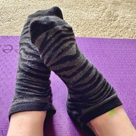 Ankle Socks Zebra Print