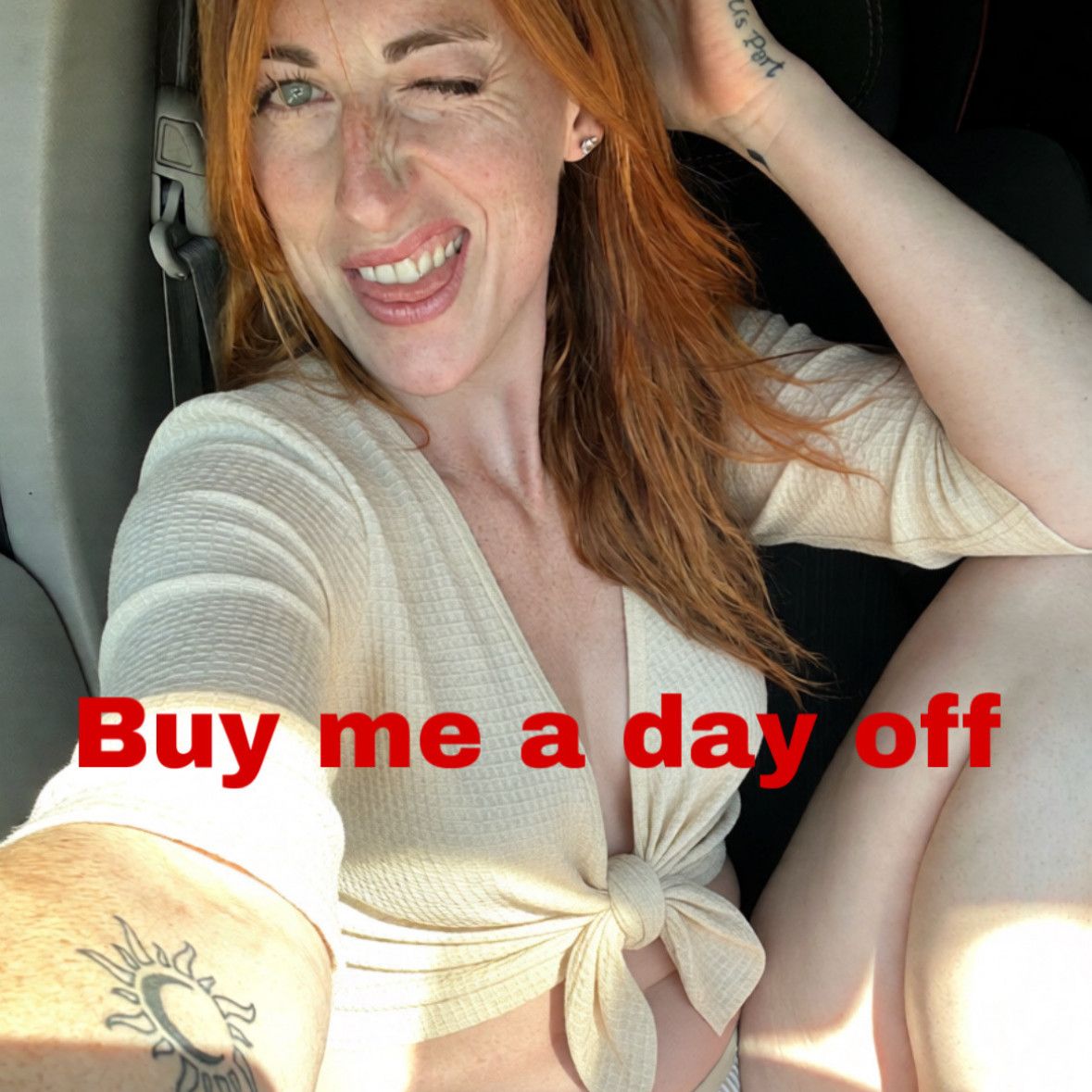 Buy me a day off to recoup and pamper myself