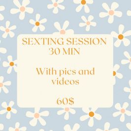 Sexting session 30 min