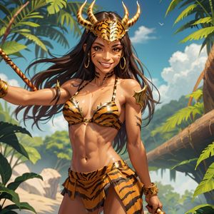 SFW Cute tribal girls