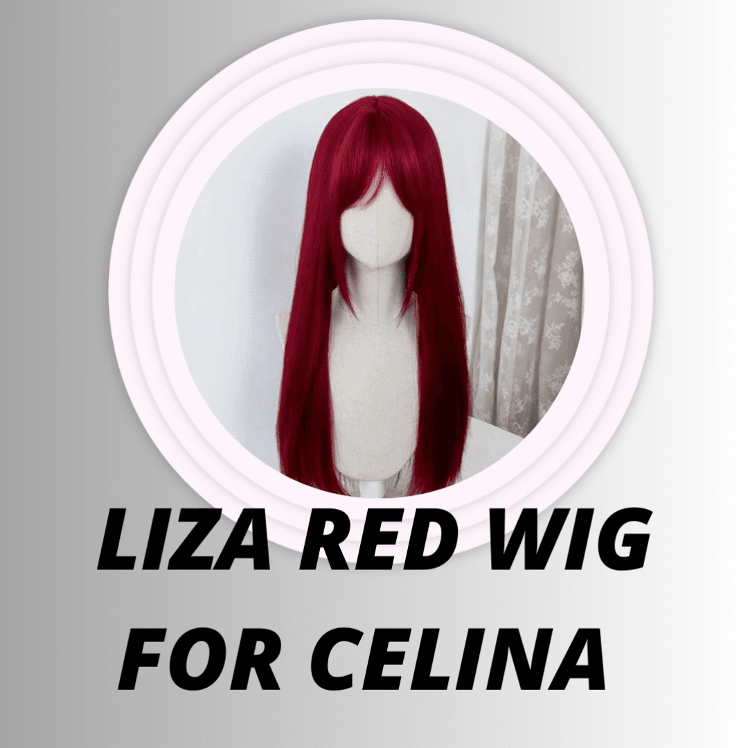 wig red pink or black
