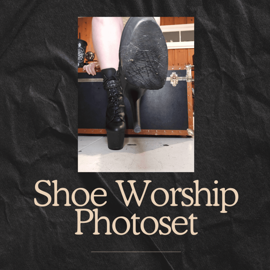 Shoe Worship Photoset