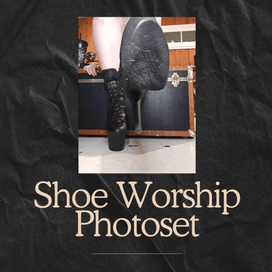 Shoe Worship Photoset
