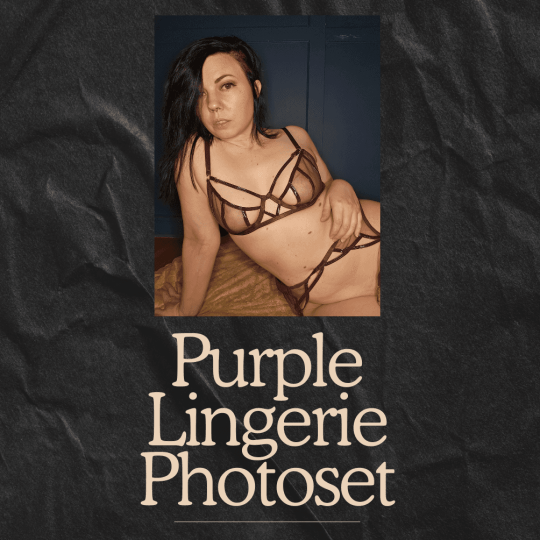 Purple Lingerie Photoset