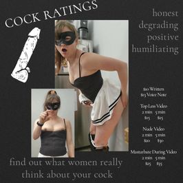 Cock Ratings