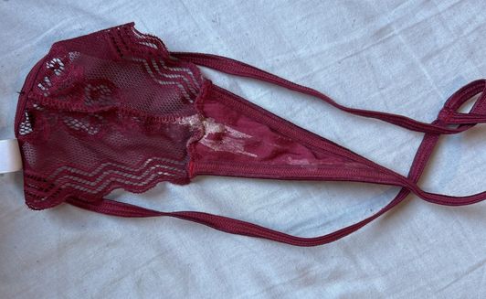 Dirty Red G String