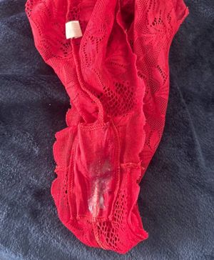Dirty Red Lace Shorts