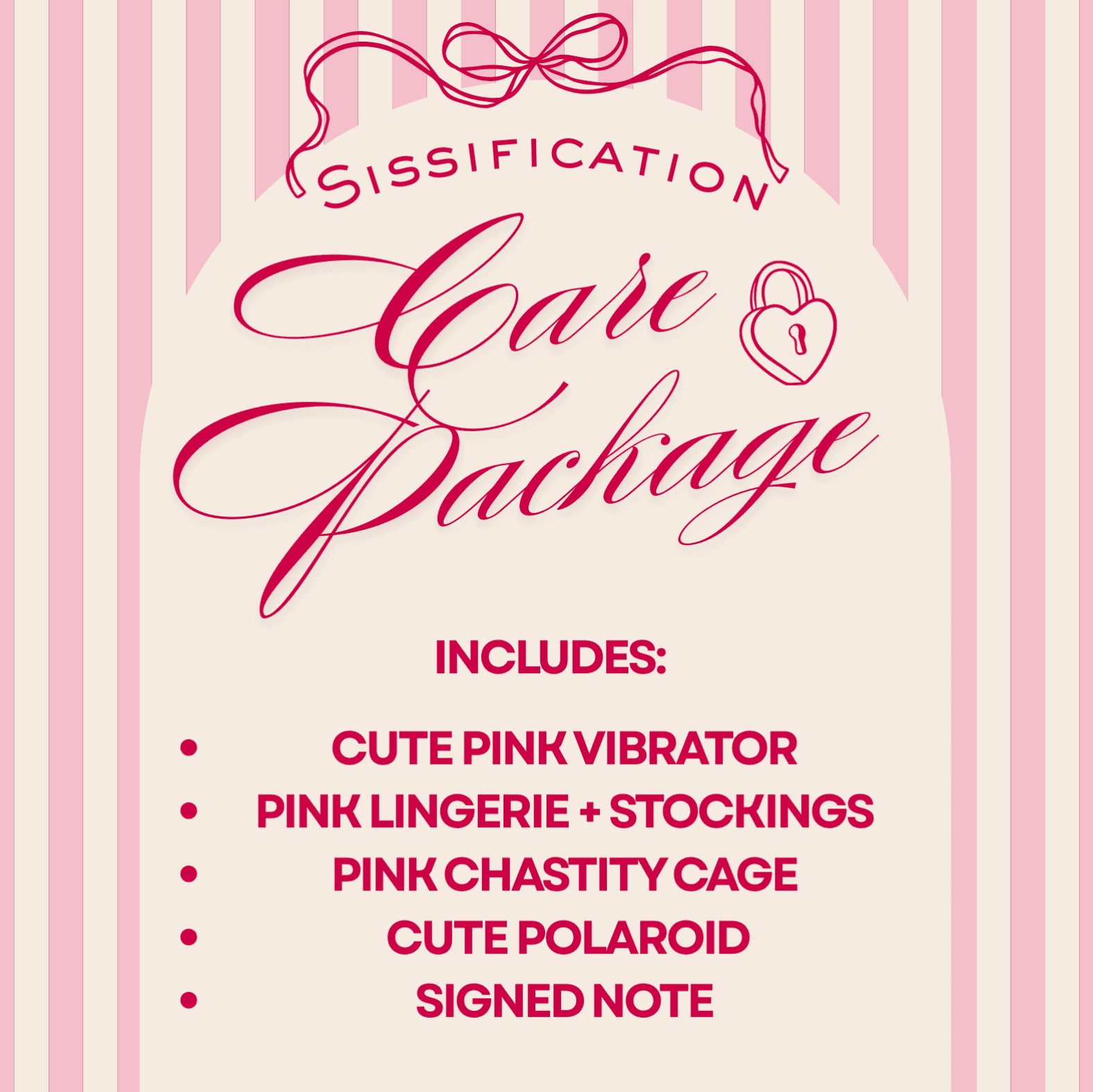 Sissification Care Package