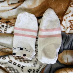 Cute white socks