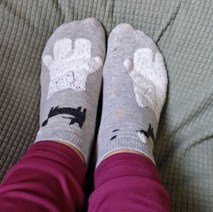 Gray socks