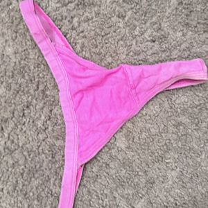 Get my knickers pink g string!