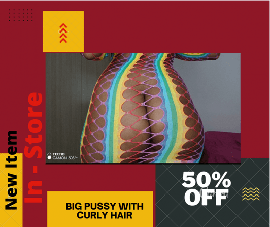 Big pussy with curly hair