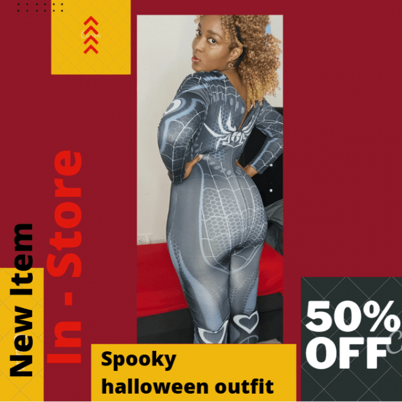 Creepy SpiderWoman Outfit